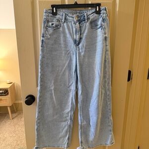 American Eagle Outfitters Light Wash Flare Jeans
